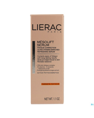 Lierac mesolift concentre serum fl 30ml