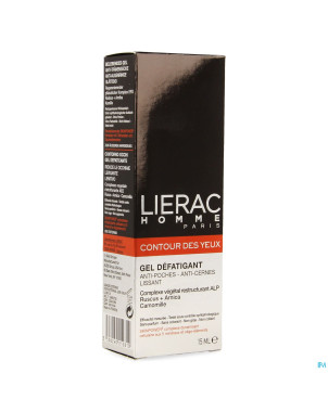 Lierac homme diopti a/poches-cernes  fl pompe 15ml