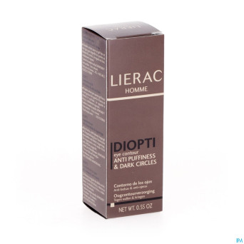 Lierac homme diopti a/poches-cernes  fl pompe 15ml