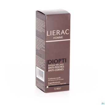 Lierac homme diopti a/poches-cernes  fl pompe 15ml
