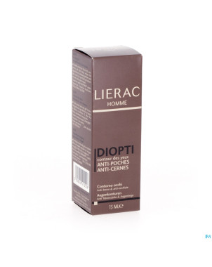 Lierac homme diopti a/poches-cernes  fl pompe 15ml