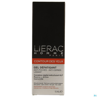 Lierac homme diopti a/poches-cernes  fl pompe 15ml