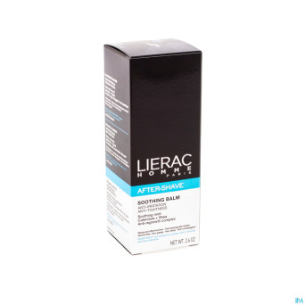 Lierac homme baume apaisant apres rasage tube 75ml