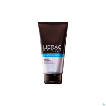 Lierac homme baume apaisant apres rasage tube 75ml