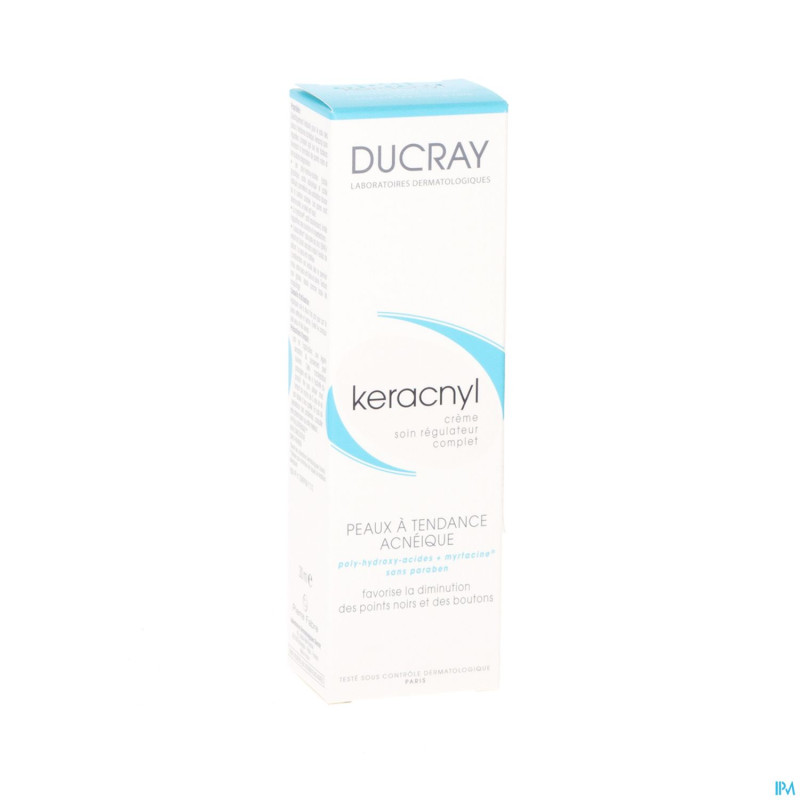 Ducray keracnyl soin regulateur compl. creme 30ml