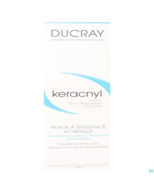 Ducray keracnyl soin regulateur compl. creme 30ml