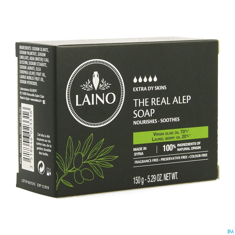 Laino savon d alep pain    150g