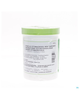 Creme au cetomacrogol n/tamponnee    1kg pannoc