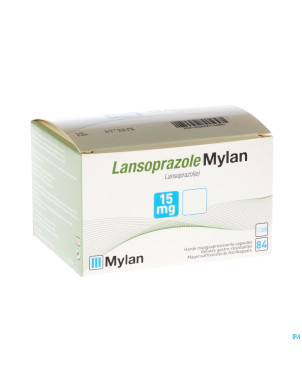 Lansoprazole mylan 15 mg caps 84 x 15 mg