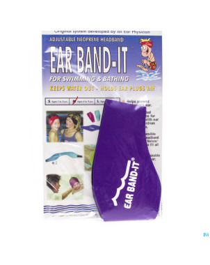 Ear band-it natation neoprene medium