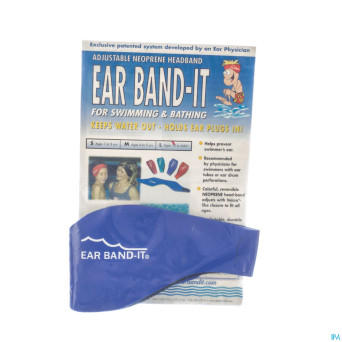 Ear band-it natation neoprene medium