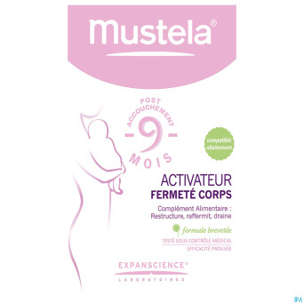 Mustela 9m activateur fermete corps caps 60
