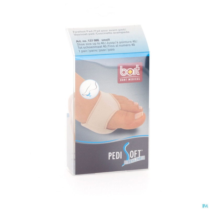Bort pedisoft texline pad avant pied small 1 paire