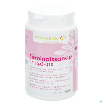 Feminaissance omega 3 q10    caps 120 pranarom