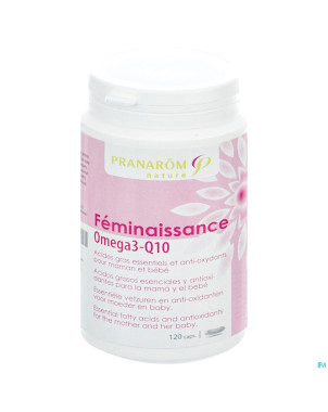 Feminaissance omega 3 q10    caps 120 pranarom