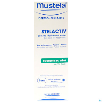 Mustela dp stelactiv soin epiderme fessier    75ml