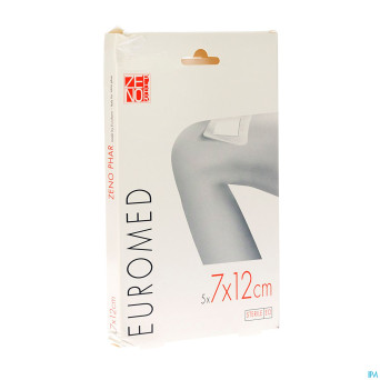 Euromed  7x12cm 5 pansement d'ile steril