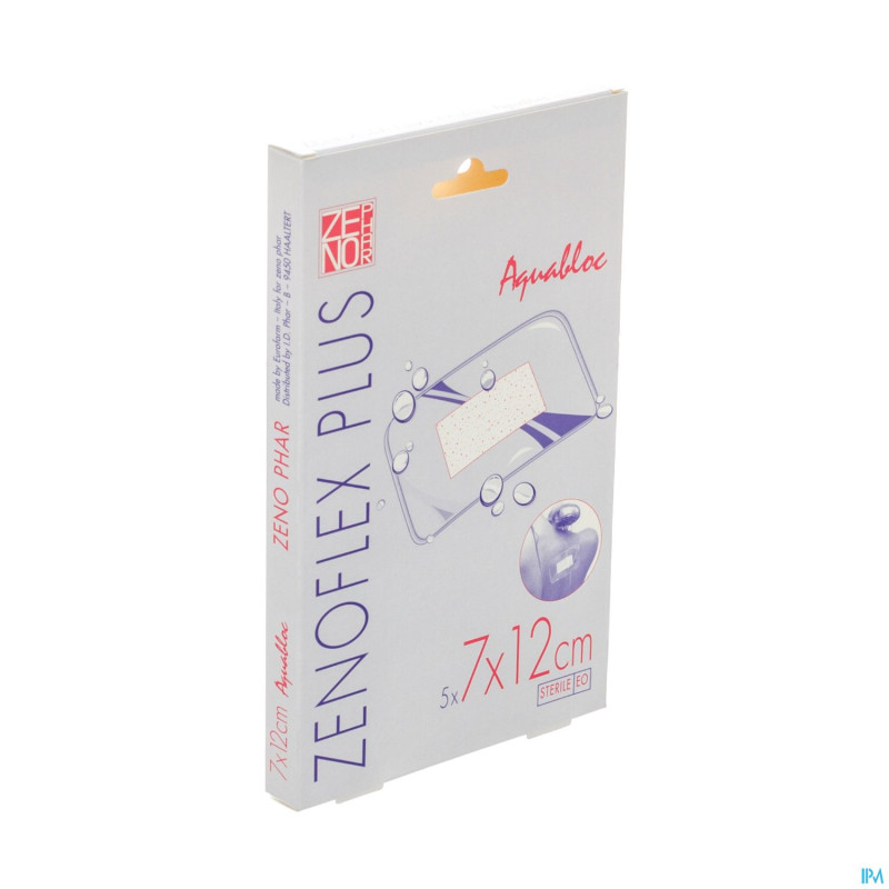 Zenoflex plus  7x12cm 5 pansement steril wtp