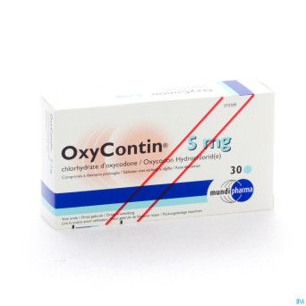 Oxycontin tabl 30 x  5 mg