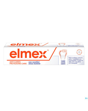 Elmex dentifrice sans menthol  75ml