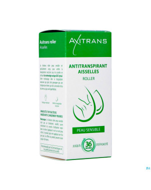 Axitrans roller peau sensible a/transpirant   20ml