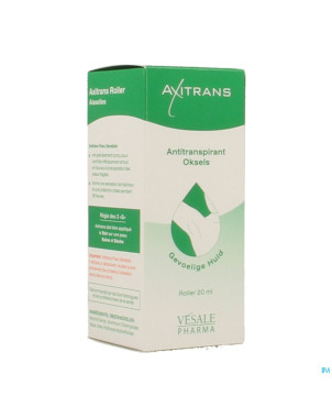 Axitrans roller peau sensible a/transpirant   20ml