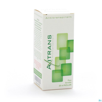 Axitrans roller peau sensible a/transpirant   20ml