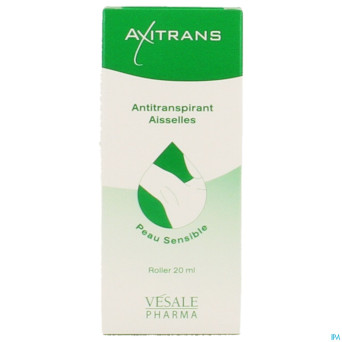 Axitrans roller peau sensible a/transpirant   20ml