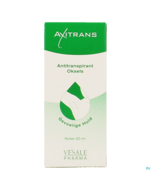 Axitrans roller peau sensible a/transpirant   20ml