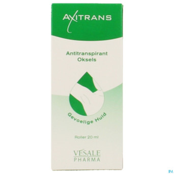 Axitrans roller peau sensible a/transpirant   20ml
