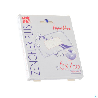 Zenoflex plus  6x 7cm 5 pansement steril wtp