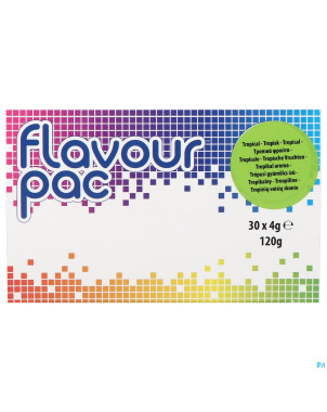 Flavour pac tropical   sachet 30x4g