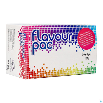 Flavour pac framboise  sachet 30x4g