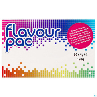 Flavour pac framboise  sachet 30x4g