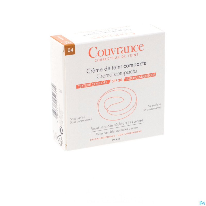 Avene couvrance cr teint comp.04 miel confort