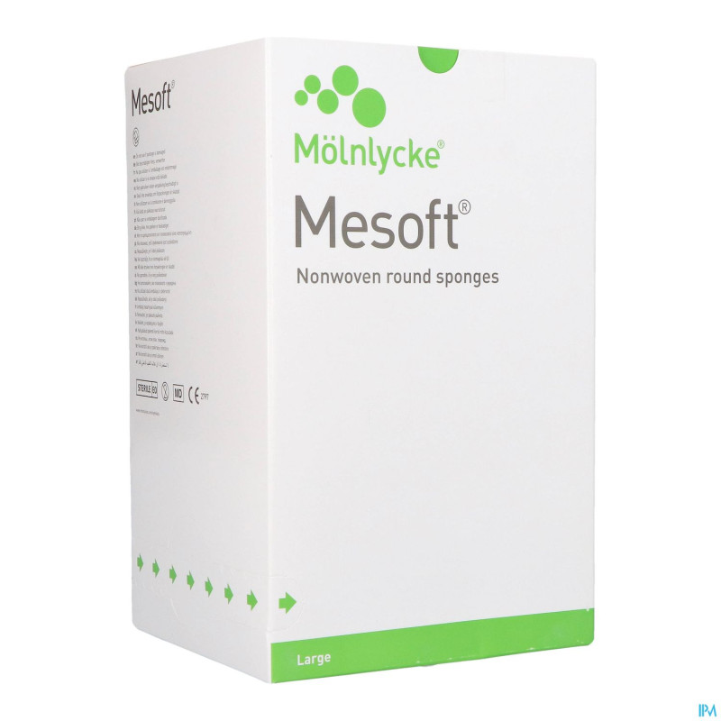 Mesoft tampon n/woven diam4,5cm 14x5 156960