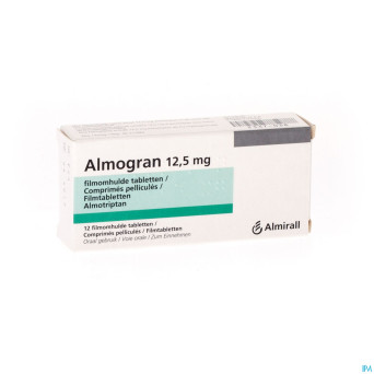 Almogran comp 12 x 12,5 mg