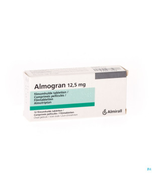 Almogran comp 12 x 12,5 mg