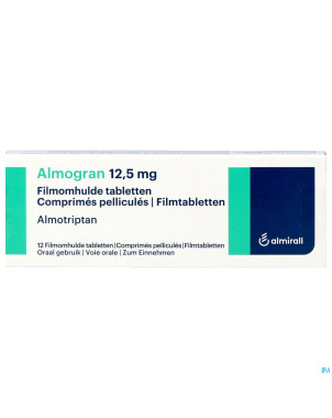 Almogran comp 12 x 12,5 mg