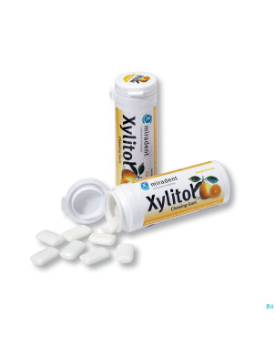 Miradent chewing gum xylitol fruits s/sucre 30