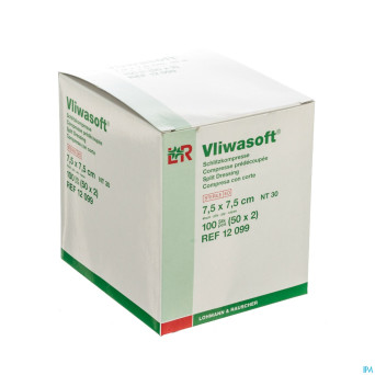 Vliwasoft cp ster 4pl + fente 7,5x7,5cm 2x50 12099
