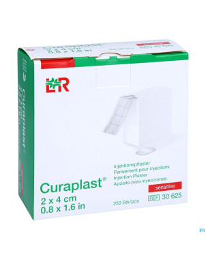 Curaplast sensitiv pans adh    2x4cm 250 30625