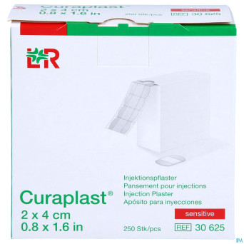 Curaplast sensitiv pans adh    2x4cm 250 30625