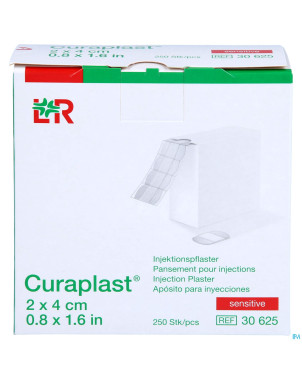 Curaplast sensitiv pans adh    2x4cm 250 30625