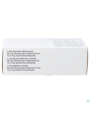 Olmetec plus 20 mg/12,5 mg comp pell 98