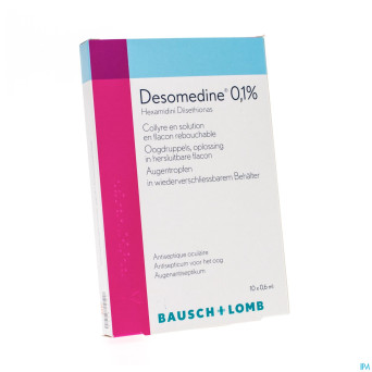 Desomedine 0,1 % collyre 10x0,6ml