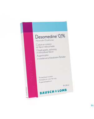 Desomedine 0,1 % collyre 10x0,6ml