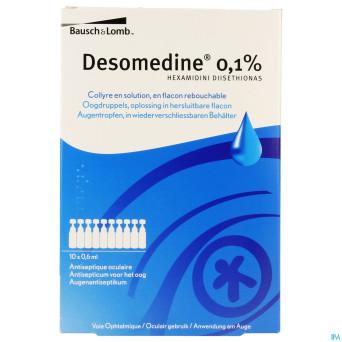 Desomedine 0,1 % collyre 10x0,6ml