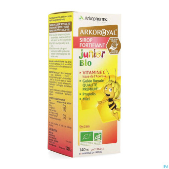 Arkoroyal sirop kid fortifiant ruche royale 150ml