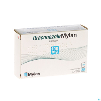 Itraconazole mylan 100 mg caps 28 x 100 mg